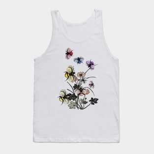 Pangender Bee Swarm Tank Top